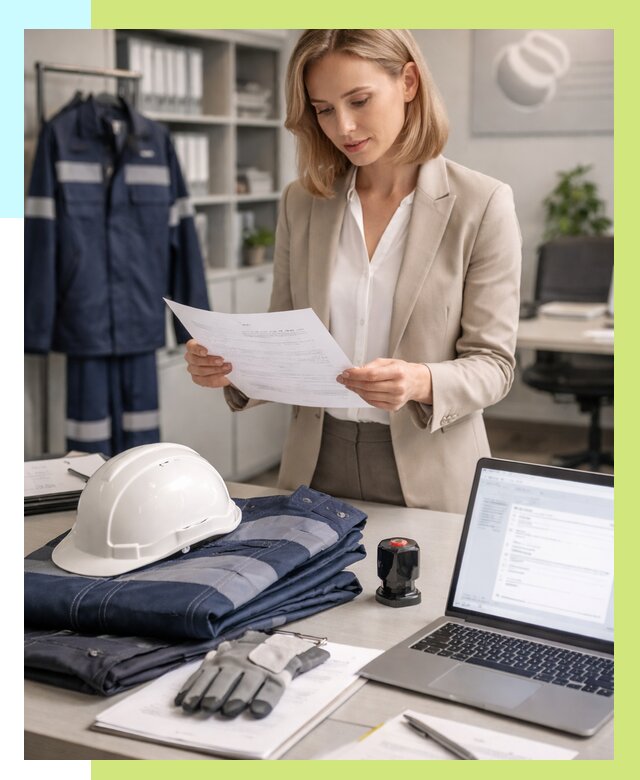 Сертификация спецодежды в Сафонове от 7174 р. | Алешин-Сфн