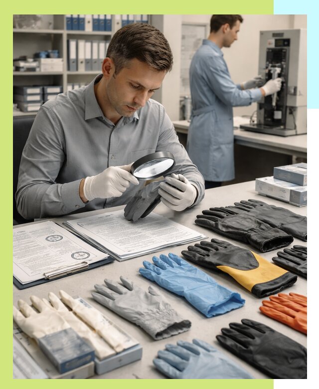 Сертификация перчаток и средств защиты продукции в Сафонове