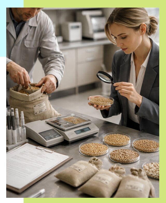 Сертификация зерна в Сафонове по цене от 15372 р. | Алешин-Сфн