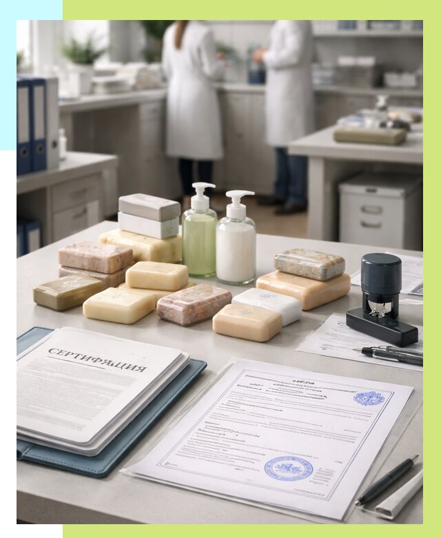 Сертификация мыла и сертификат на мыло в Сафонове от 12298 | Алешин-Сфн