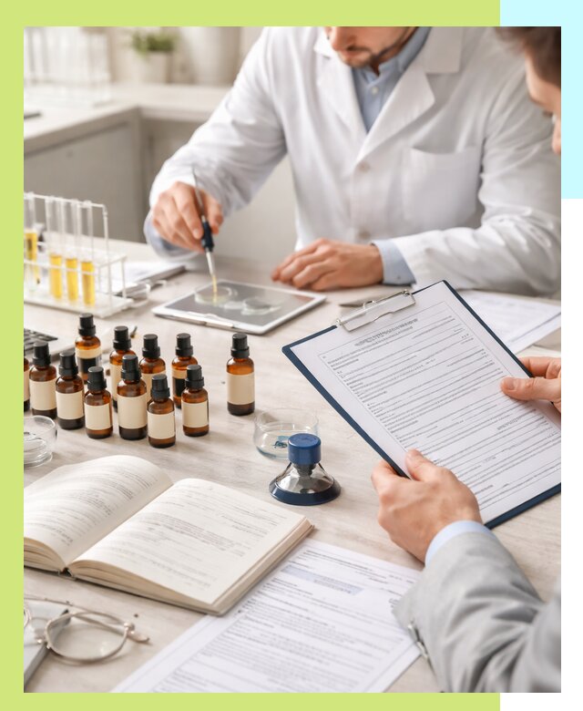 Сертификация эфирных масел и документация качества в Сафонове