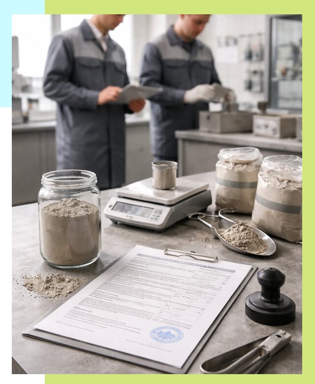 Сертификация цемента в Сафонове от 20496 р. | Алешин-Сфн