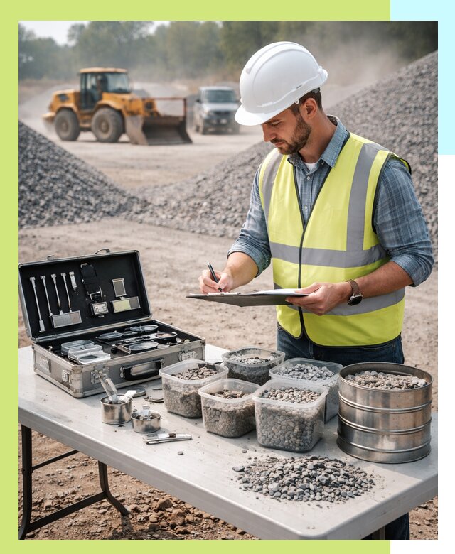 Сертификация щебня в Сафонове по ГОСТу и техническим требованиям