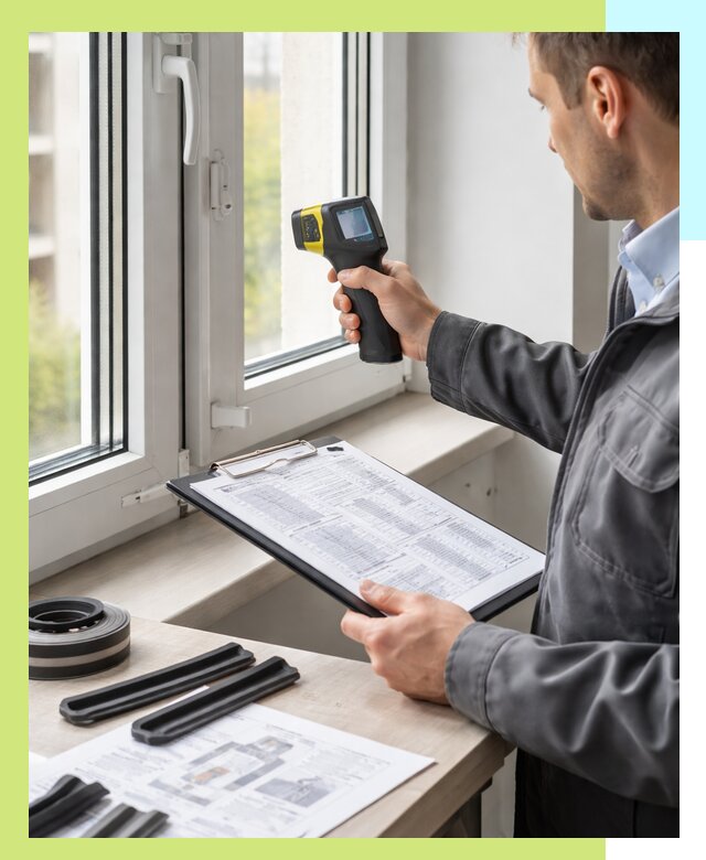 Сертификация окон в Сафонове: испытания, сертификаты, декларации