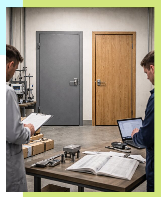 Сертификация дверей в Сафонове от 8198 р. под ключ | Алешин-Сфн