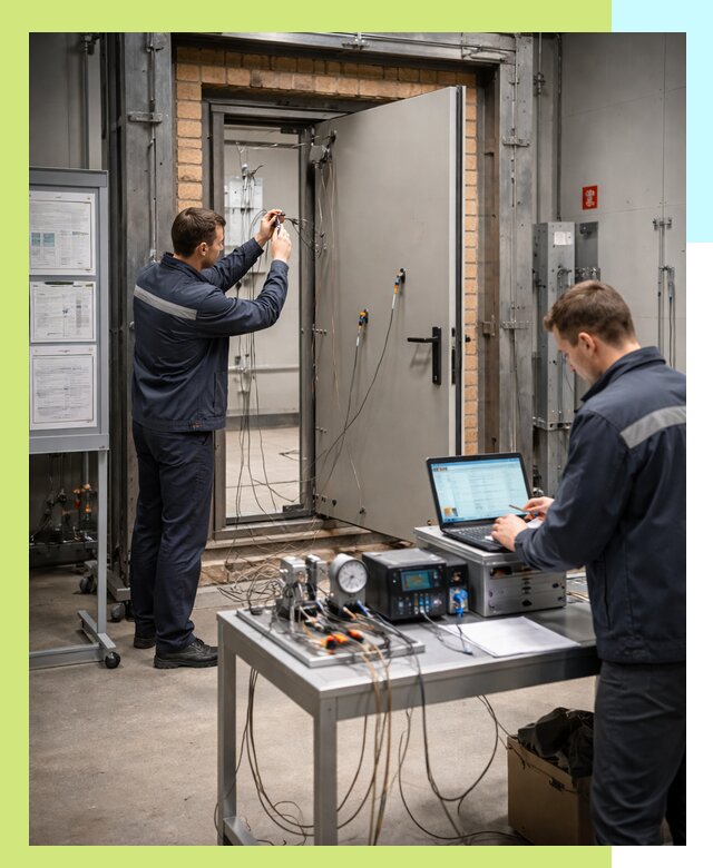 Сертификация противопожарных дверей в Сафонове по ГОСТ и ТР