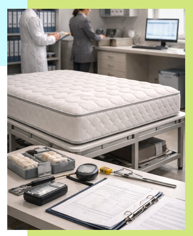 Сертификация матрасов в Сафонове от 8711 р. | Алешин-Сфн