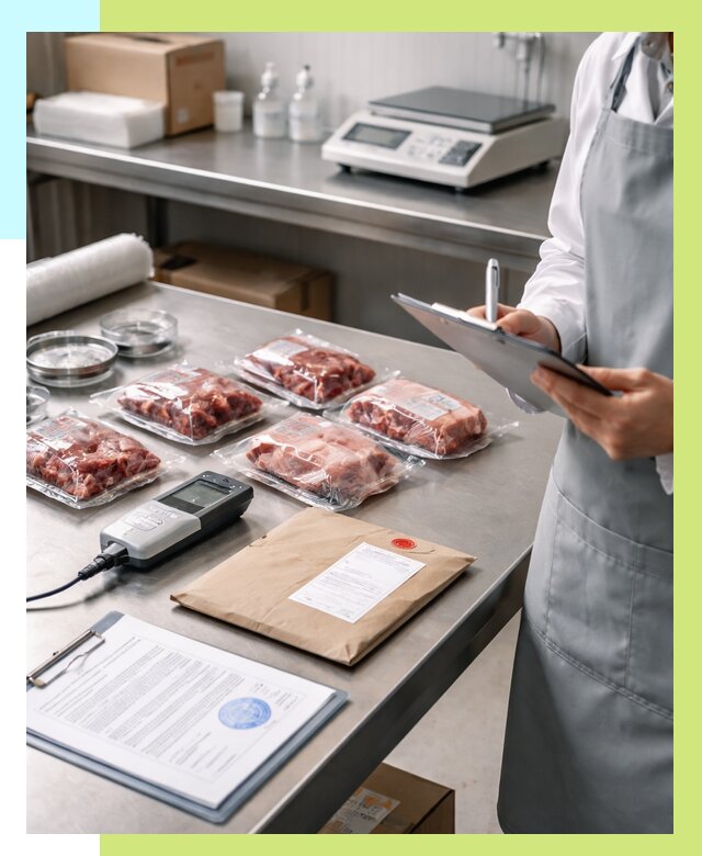 Сертификат на мясо и декларация в Сафонове от 8711 р. | Алешин-Сфн
