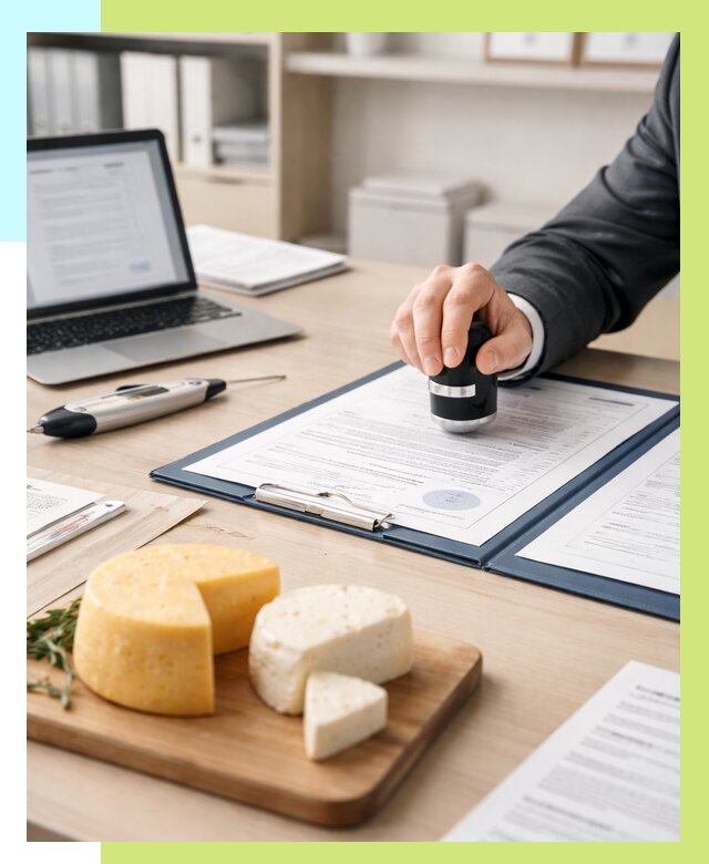 Сертификация сыров в Сафонове от 15372 р | Сертификат на сыр Алешин-Сфн