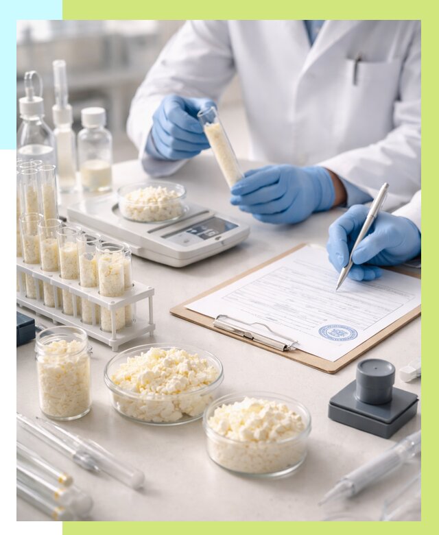 Сертификация творога в Сафонове от 12298 р. под ключ | Алешин-Сфн
