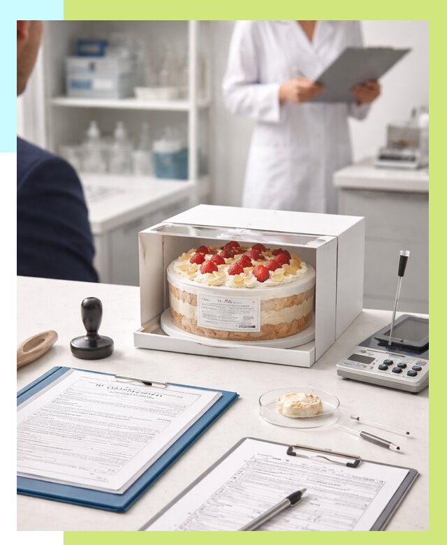 Сертификация тортов в Сафонове от 9223 р. заказать | Алешин-Сфн