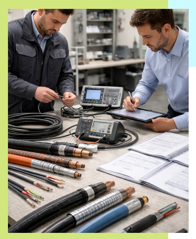 Сертификация кабеля и электропроводки в Сафонове под ключ