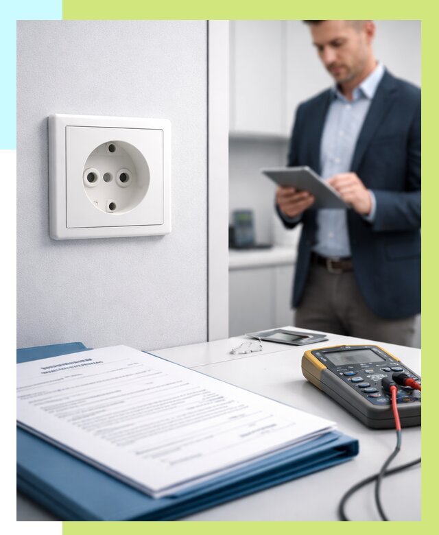 Сертификация розеток в Сафонове от 8711 р. | Алешин-Сфн