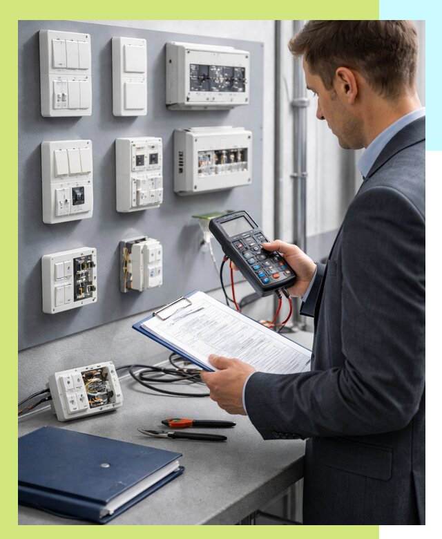 Сертификация электрических и автоматических выключателей в Сафонове