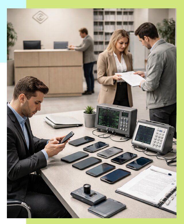 Сертификация телефонов в Сафонове от 25620 р. под ключ | Алешин-Сфн