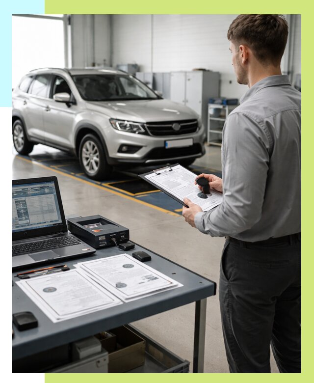 Сертификация транспортных средств в Сафонове от 12298 р. | Алешин-Сфн