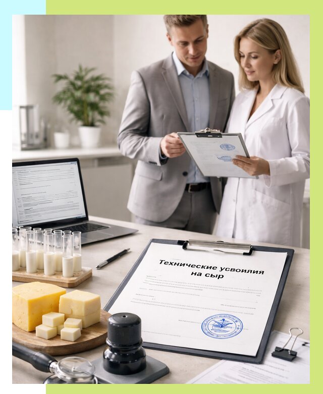 ТУ на сыры в Сафонове срочно от 12298 р. — оформление | Алешин-Сфн