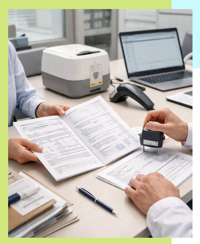 Оформление паспорта на товар и сопроводительных документов в Сафонове