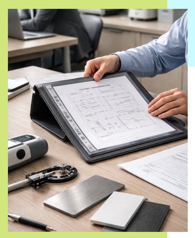 Оформление паспорта материала для продукции в Сафонове