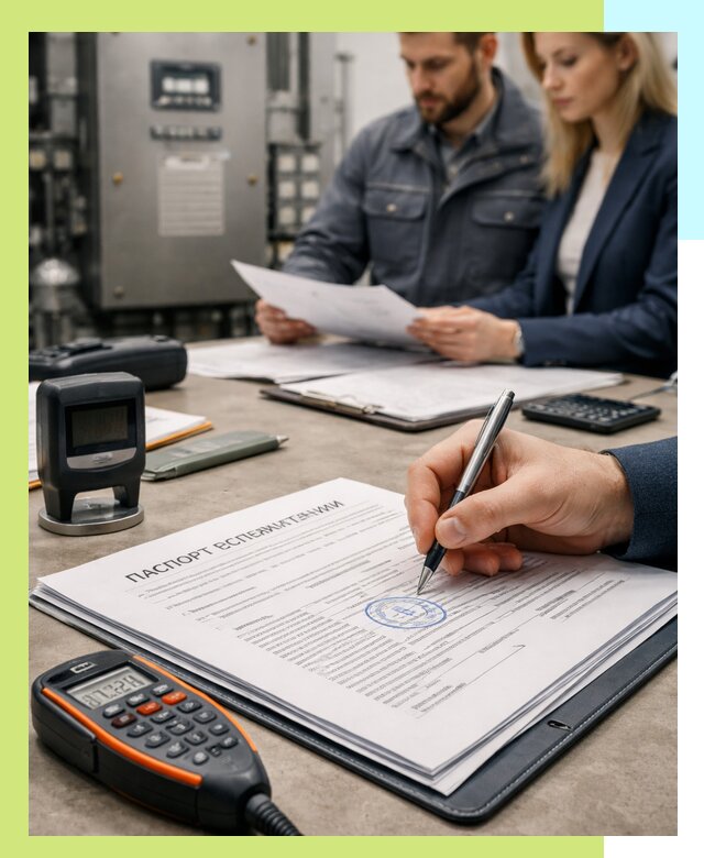 Оформление паспорта эксплуатации оборудования в Сафонове