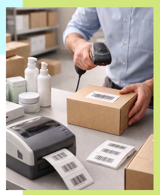 Штрихкодирование продукции в Сафонове от 4612 р. | Алешин-Сфн