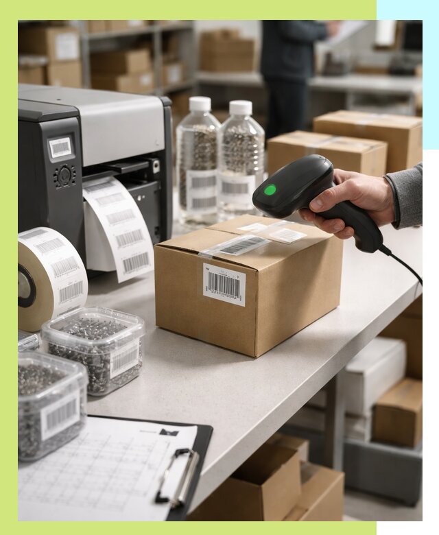Штрихкодирование продукции и маркировка для продажи в Сафонове