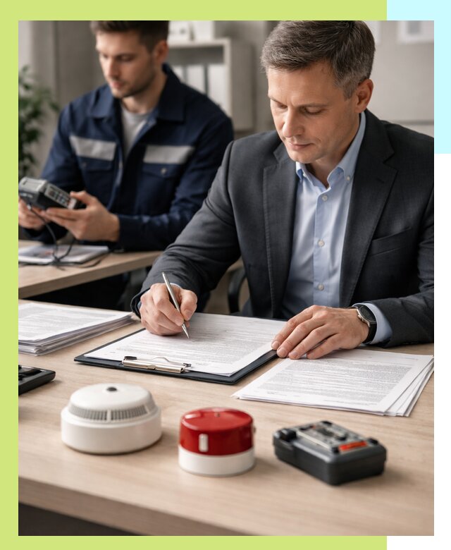 Получение добровольного пожарного сертификата в Сафонове