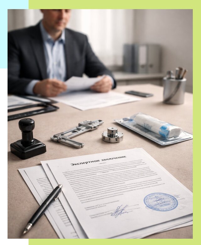 Экспертное заключение на продукцию в Сафонове от 8711 р. | Алешин-Сфн