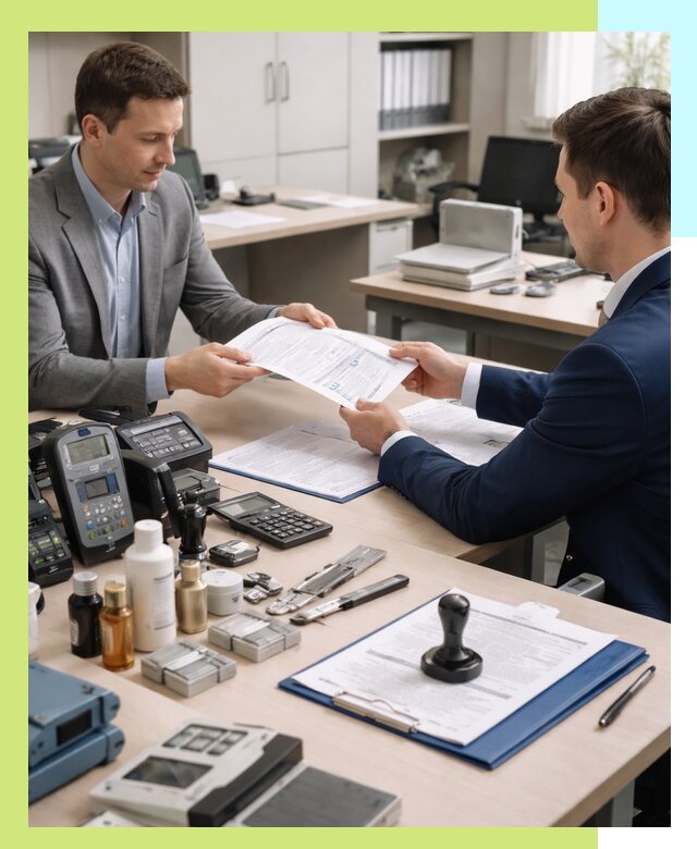 Оформление и получение заключения РЧЦ для оборудования в Сафонове