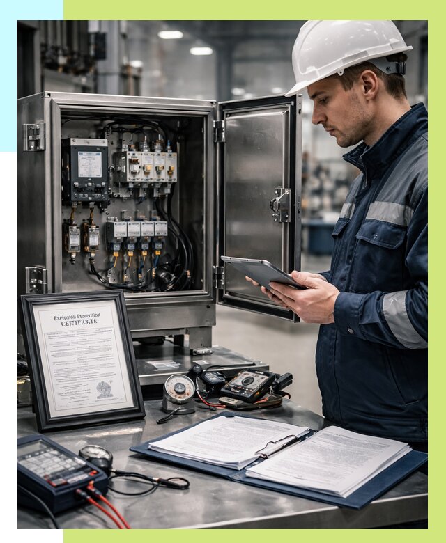 Сертификат взрывозащиты в Сафонове от 46116 р. | Алешин-Сфн