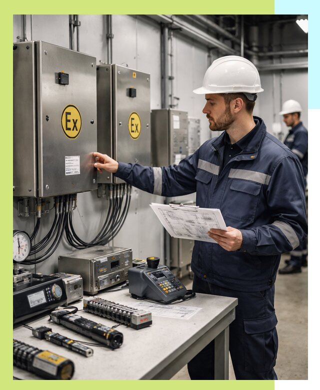 Сертификат взрывозащиты промышленного оборудования в Сафонове