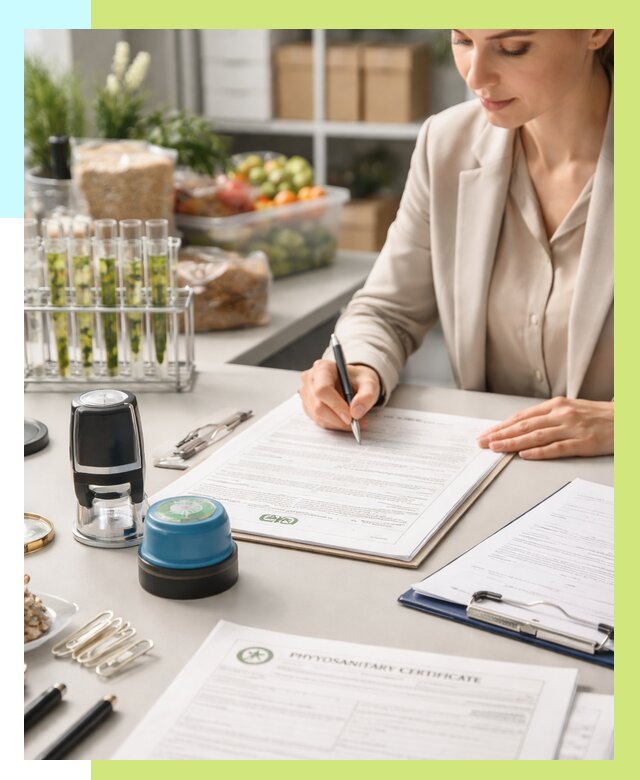 Фитосанитарный сертификат оформить в Сафонове от 4612 р. | Алешин-Сфн