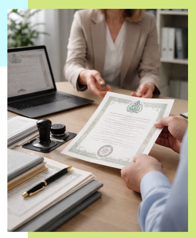 Халяль сертификат в Сафонове, получить от 15372 р. | Алешин-Сфн