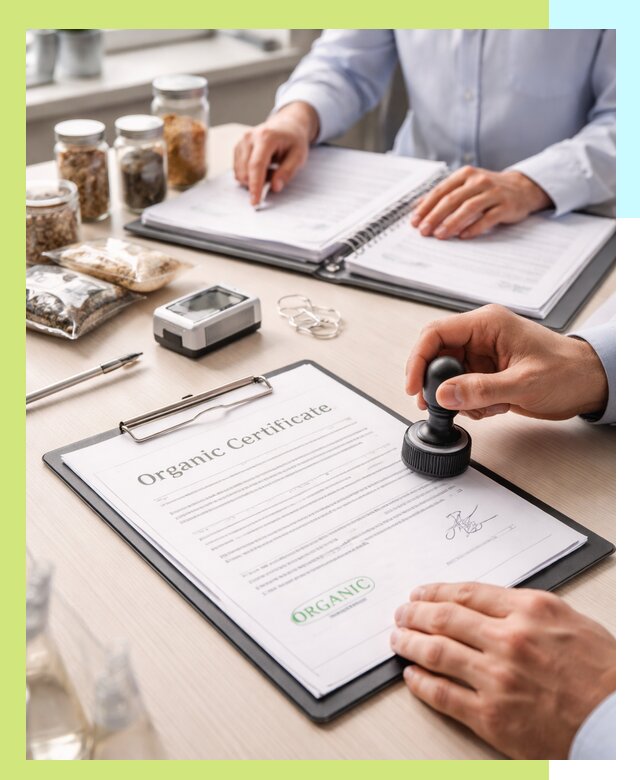 Получение органик сертификата для продукции в Сафонове