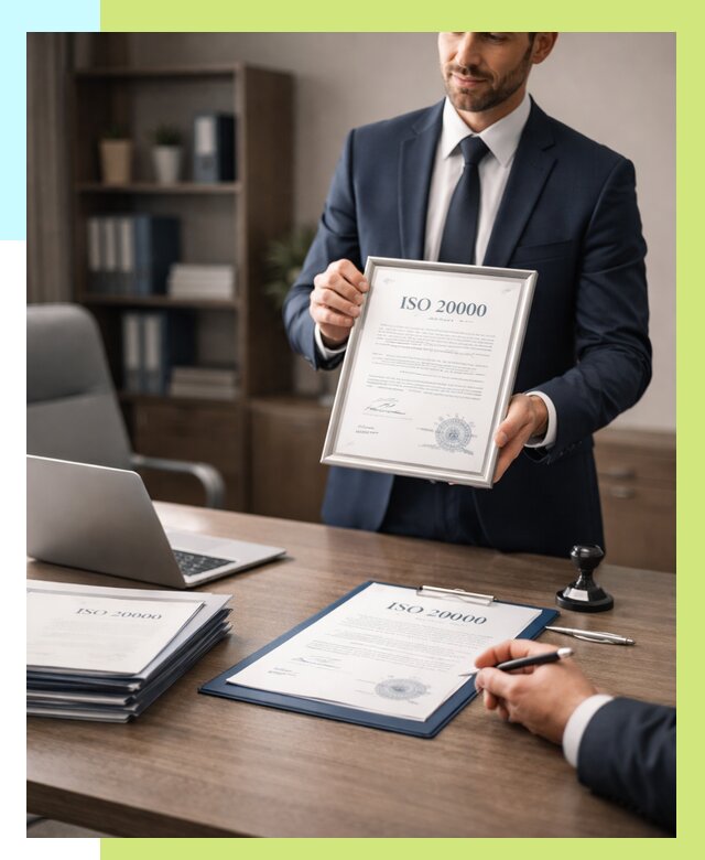 Сертификат ISO 20000 в Сафонове под ключ от 122976 р., Алешин-Сфн