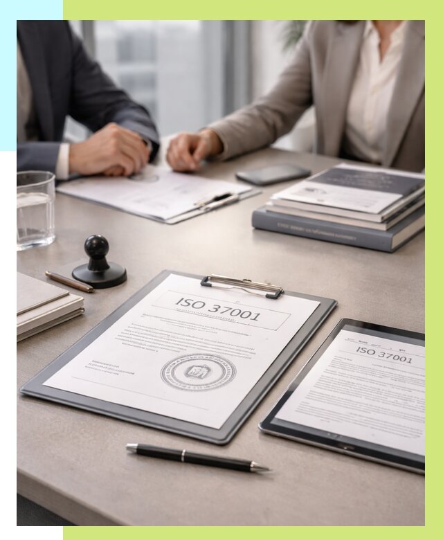 Сертификат ISO 37001 в Сафонове оформить от 122976 р. Алешин-Сфн